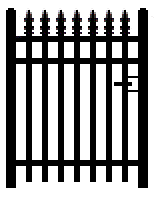 Jer #111 Residential Gate