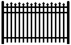 Industrial 100 Fence Sections