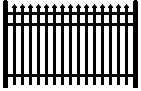 Industrial 101 Fence Section