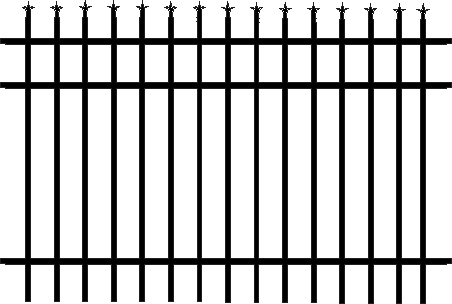 111 Residential Fence Section