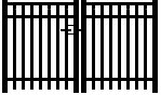 CLASSIC DOUBLE DRIVE RES GATE