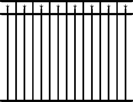 Canterbury Fence Section