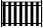 402 Residential Fence Section