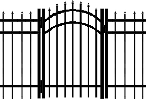 Chandler Residential Arched Gate