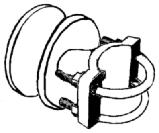 2 7/8 X 1 7/8 Alum Cant Roller