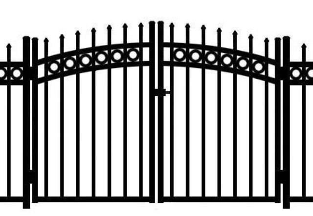 CHANDLER MIDGRADE RAINBOW DBL DRIVE GATE W/RINGS