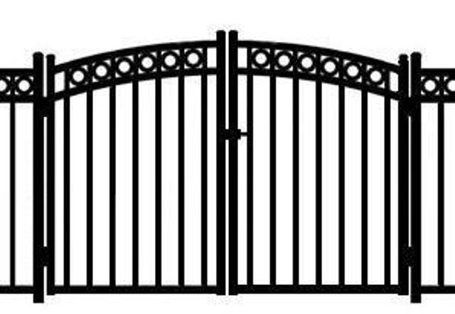 CLASSIC RES RAINBOW DOUBLE DRIVE GATE W/RINGS