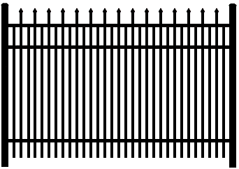 #401 48  INDUSTRIAL FENCE SECTION