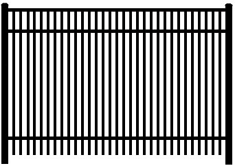 #402 INDUSTRIAL FENCE SECTION