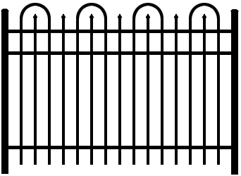 Concord 101 Fence Section