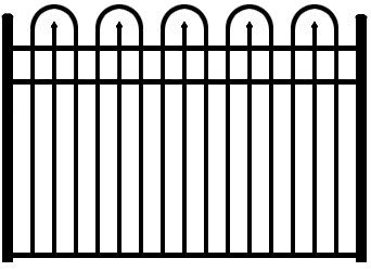 Lexington Modified Fence Section
