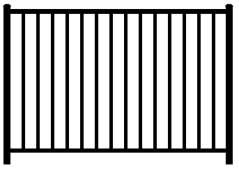 Ovation 48 Fence Section