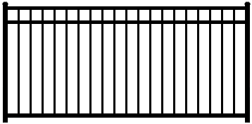 Windsor Fence Section