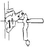 Maxima Dlx Post Latch W/Handle