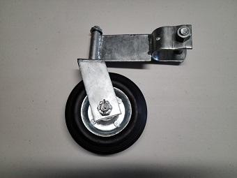 WHEEL, FIXED 6 INCH SWIVEL FOR 1 5/8
