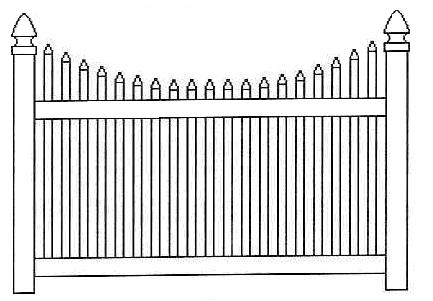 Alexandria Fence Section