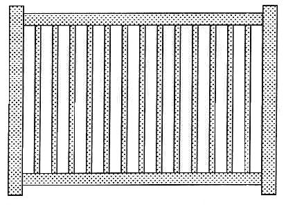 Aspen Fence Section