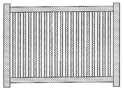 Avondale Fence Section