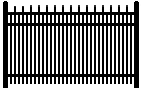 Hialeah Fence Section