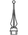 Imperial Finial - Industrial