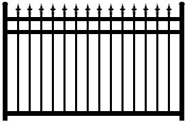 Kensington Fence Section