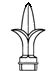 Majestic Finial - Industrial