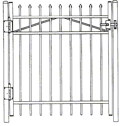 Industrial 101 Style Gate