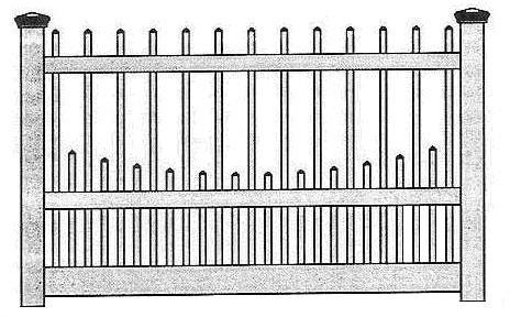 Yorktown Fence Sections